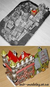 №7617 - MPR.1 - Domy cp. 15 a 17 [ABC 1996-22] из бумаги