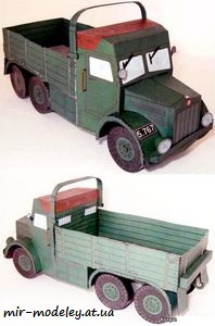 №7604 - Tatra 85 (ABC 16/1996) из бумаги