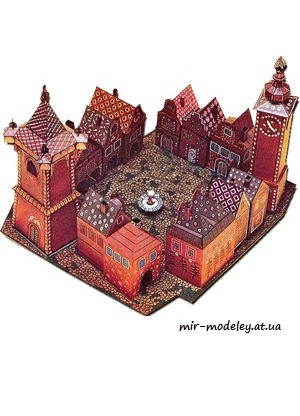 №7574 - Шоколадный город Орион / Cokoladove mesto Orion [ABC 15-16/1995] из бумаги