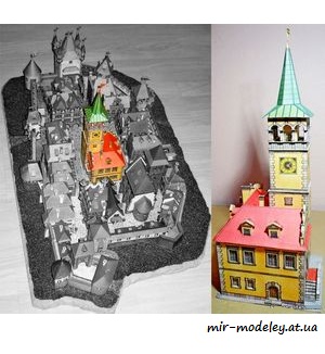 №7593 - MPR.1 - Radnice [ABC 1996-09] из бумаги