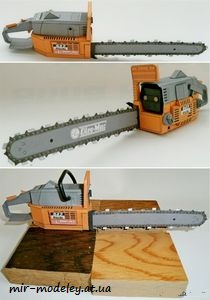 №7643 - Бензопила 942 Oleo-Mac [ABC 15/1997] из бумаги