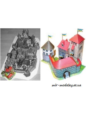 №7608 - Barbakan [ABC 1996-18-19] из бумаги