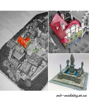 №7595 - MPR.1 - Mestska kasna, Dum cp.7 [ABC 1996-10] из бумаги