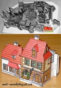 №7614 - Domy cp. 16 a 18 (ABC 1996-21) из бумаги