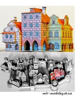 №7582 - MRP I - Dum cp. 1, 3 a 5 (ABC 1995-22) из бумаги