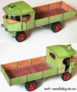 №1456 - Skoda Sentinel [ABC 1996-04] из бумаги