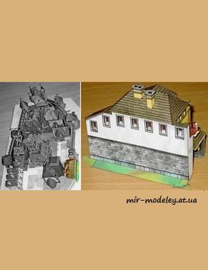 №7625 - MPR.1 - Domy cp.26 [ABC 1996-26] из бумаги