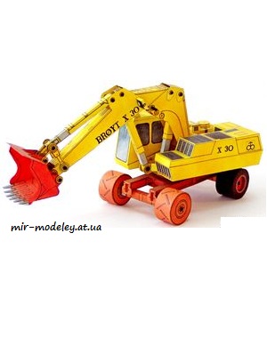 №7578 - Broyt x30 (ABC 18-19/1995) из бумаги