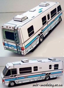 №7568 - Winnebago Chieftain [ABC 1995-08] из бумаги