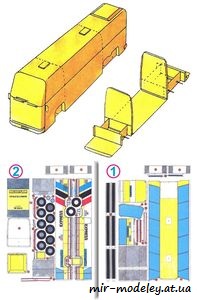 №7683 - Neoplan [ABC 1999-10] из бумаги