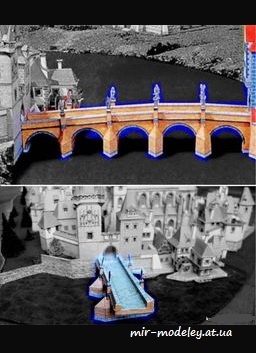 №7699 - MPR.3 - most [ABC 1999-25] из бумаги