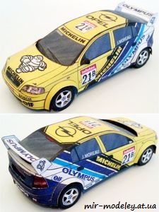 №7733 - Opel Astra Kit Car (ABC 2/2001) из бумаги