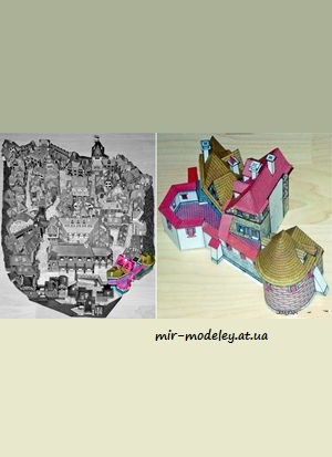 №7692 - MPR.3 - domy cp.6,7, basta c.6,7 [ABC 1999-21-22] из бумаги