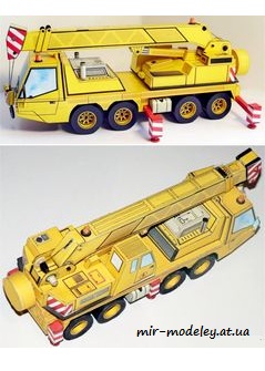 №7687 - Autojerab P.W.D 4136 (ABC 16-17/1999) из бумаги