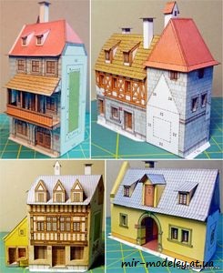 №7689 - MPR.3 - domy cp.2-5, basta c.5 [ABC 1999-18-19] из бумаги