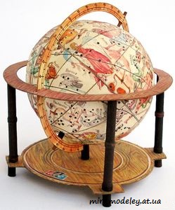 №7679 - Hvezdny globus [ABC 1999-08] из бумаги