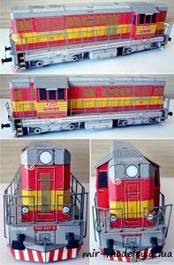 №7772 - Masinka 742-HO (ABC 2/2002) из бумаги