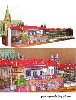 №7833 - Prazsky Hrad (ABC 2003-20-24) из бумаги