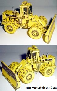 №7800 - Caterpillar 826C [ABC 25-26/2002] из бумаги