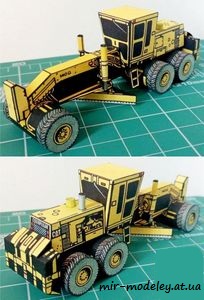 №7825 - Caterpillar 140G [ABC 2003-16] из бумаги