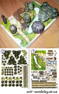 №7746 - Mestecko Tulezim [ABC 2001-09] из бумаги