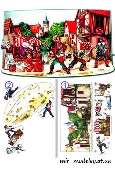 №7766 - Sermirskeho souboje (ABC 22-2001) из бумаги