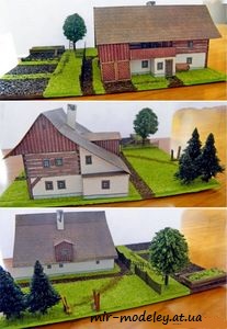 №7840 - Chalupa z Ceskolipska [ABC 02/2004] из бумаги