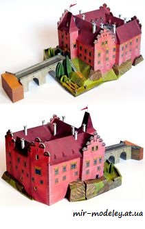 №7812 - Замок Cervena Lhota (ABC 10/2003) из бумаги