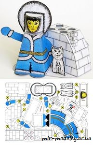 №7773 - Eskymak (ABC 2002-03) из бумаги