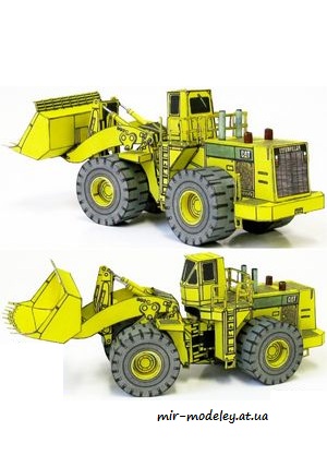№7811 - Caterpillar 992C kolovy naklada [ABC 2003-09] из бумаги