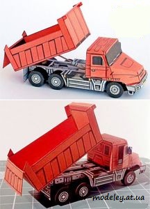 №7765 - Tatra Jamal (ABC 21/2001) из бумаги