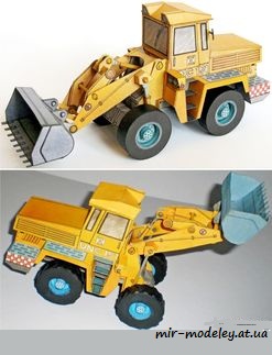 №7815 - Stavebni stroj UNC151 [ABC 2003-10] из бумаги