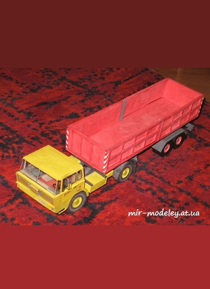 №7775 - Tatra 813 TNH & NS26 (Переработка ABC 4/2002) из бумаги