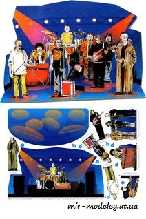 №7814 - Diorama J.A.R [ABC 2003-10] из бумаги