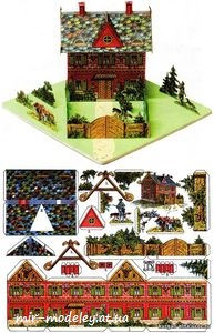 №7861 - Lesovna (ABC 20/2004) из бумаги