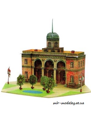 №7908 - Zamek (ABC 2005-23) из бумаги