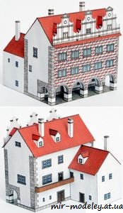 №7914 - Dům u Splavínů [ABC №3/2006] из бумаги