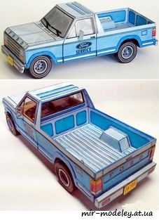 №7948 - Ford Bronco 4x4 (ABC 5/2007) из бумаги