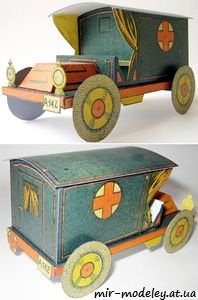 №7992 - Sanitní vůz (ABC 8/2008 ) из бумаги