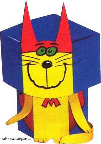 №8041 - Mourrison [ABC 2010-05] из фанеры