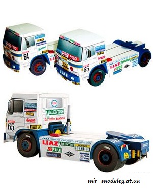 №7997 - Liaz 110.577 (ABC 15/2008) из бумаги