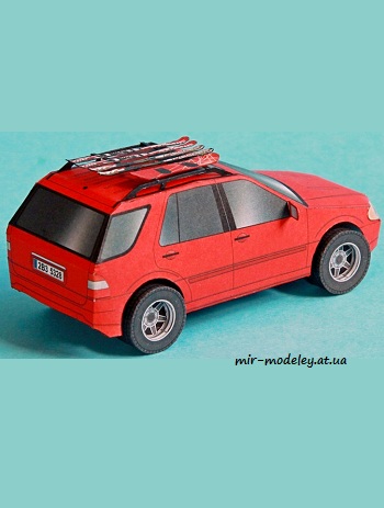 №8055 - Terénní automobil [ABC 2010-13] из бумаги