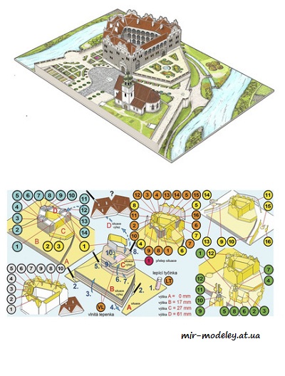 №8200 - Vyvoj Hradu: Rok 1617 (ABC 20,24/2018) из бумаги