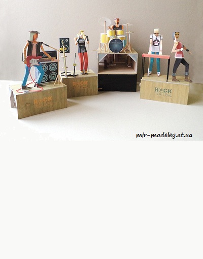 №8204 - Automata - ансамбль (ABC 01,05,09,16/2019) из бумаги