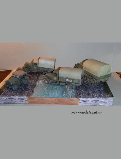 №8272 - Форсирование реки Харнагаин-Гол: ГАЗ-ММ