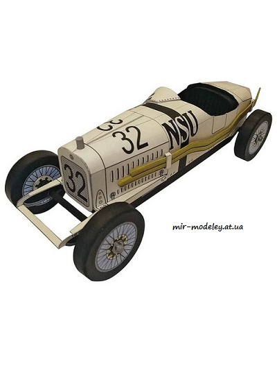 №8320 - Veterán NSU 6/60 (ABC 04/2022) из бумаги