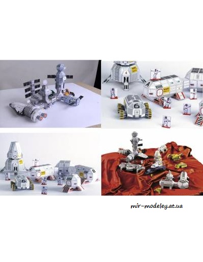 №8331 - Osídlenie Marsu (ABC) из бумаги