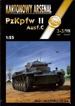 №899 - Pzkpfw II Ausf C [Halinski KA 1998-02-03] из бумаги