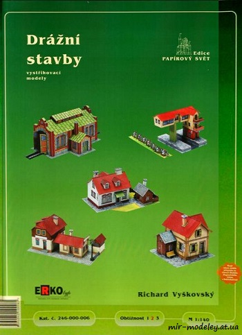 №8496 - Drazni stavby (Erko 06) из бумаги