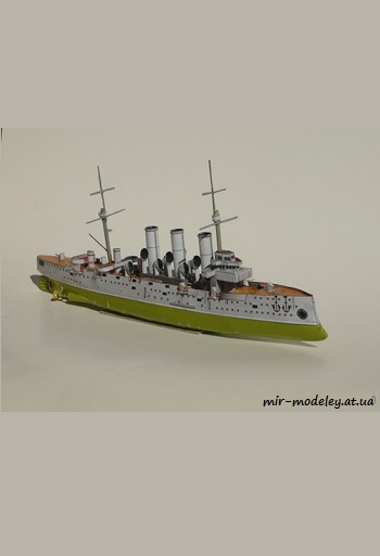 №1493 - Крейсер «Аврора» / Cruiser Aurora (Fifik) из бумаги